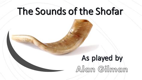 The Sounds of the Shofar (Updated) - YouTube