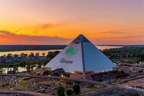 Photo 1 of 9 in The Best Hotel in America Is Inside the Memphis Pyramid - Dwell