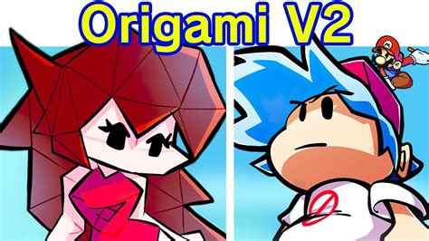 Friday Night Funkin Paper Mario: The Origami King Mod – easy origami ...