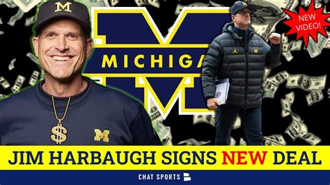 Michigan Football News: Jim Harbaugh Signs NEW Contract Extension - Full Details + NIL Portal ...