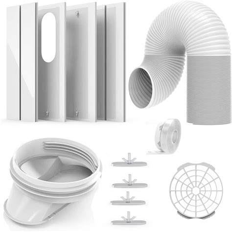 Amazon.com: Portable Air Conditioner Window Vent Kit with Hose ...