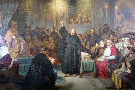 martin luther painting diet of worms - Google Search | Reforma protestante, Igreja protestante ...