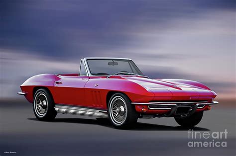 1965 Corvette Stingray Convertible Photograph by Dave Koontz - Fine Art ...