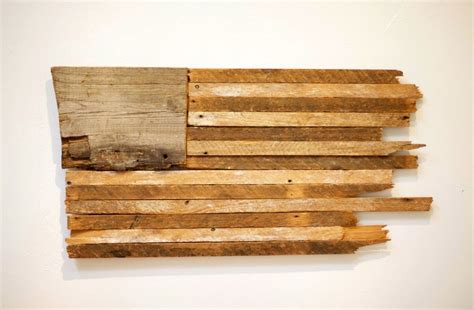 Rustic Wood American Flag - Etsy