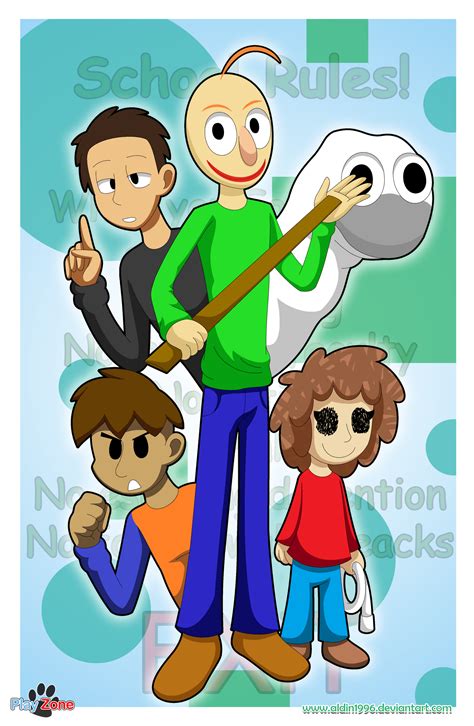 Baldi's Basics by Aldin1996 on DeviantArt