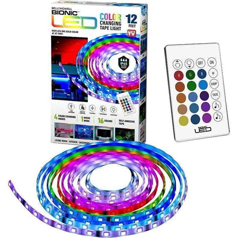 Bell + Howell Bionic LED Color Changing Tape Light - Walmart.com