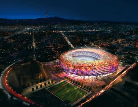 Stadion Camp Nou dla FC Barcelona - Norman Foster - Stadion Camp Nou ...