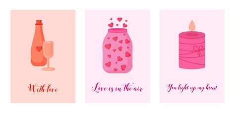 valentine's day cards 17125337 Vector Art at Vecteezy