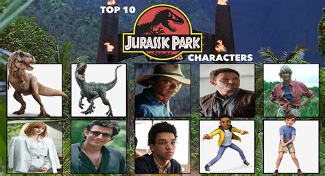 My Top 10 Favorite Jurassic Park Characters by aaronhardy523 on DeviantArt