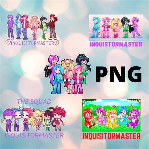 Inquisitormaster Squad ,inquisitor Master Png, Cute Inquisitormaster Png,popular Youtubers for ...