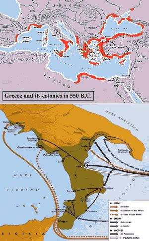 Magna graecia map - tewsspot