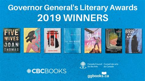 Here are the winners of the 2019 Governor General's Literary Awards ...