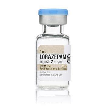 Lorazepam 2Mg/Ml 10x1Ml Vials (CIV) - 115810