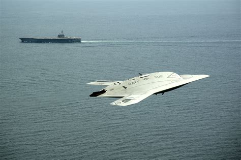 northrop, Grumman, X 47b, Fighter, Jet, Concept, Drone, Military ...