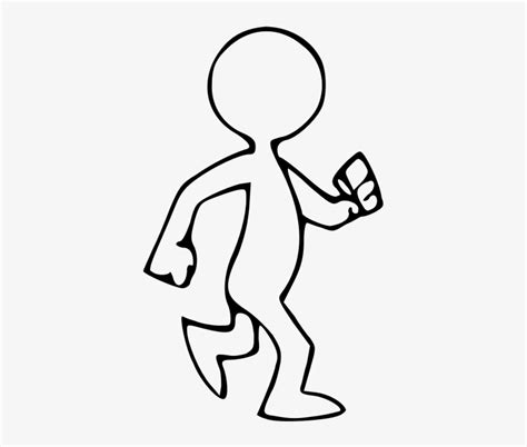 Animation Man Walking - Clipart Black And White Walk - 800x800 PNG Download - PNGkit