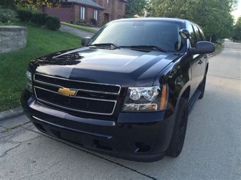 2013 CHEVY TAHOE VERY CLEAN POLICE INTERCEPTOR GOOD 2WD HEAVY DUTY BEST ...