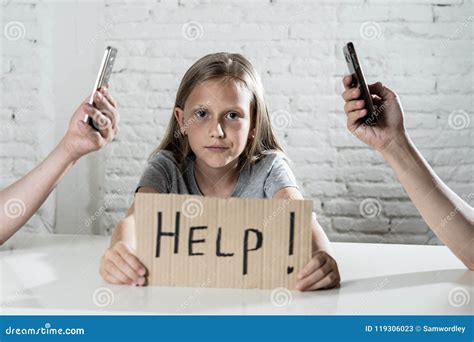 Parent Mobile Cell Smart Phone Addiction Neglecting Child Concept Shoot Stock Image - Image of ...