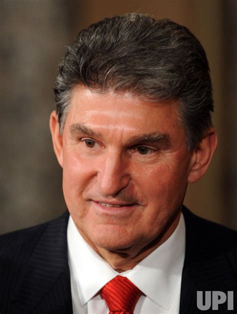 Photo: Joe Manchin, D-WV, sworn in as Senator in Washington ...