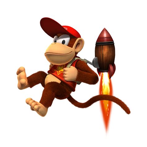 Diddy Kong Riding Jetpack – Game Climate