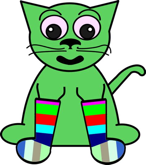 Cartoon Cat Clip Art N46 free image download