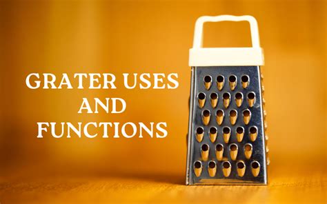 The Best Ultimate Grater Uses And Functions | 2024