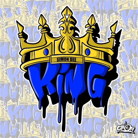 King 👑 by Simon Dee | Graffiti artwork, Graffiti drawing, Graffiti characters