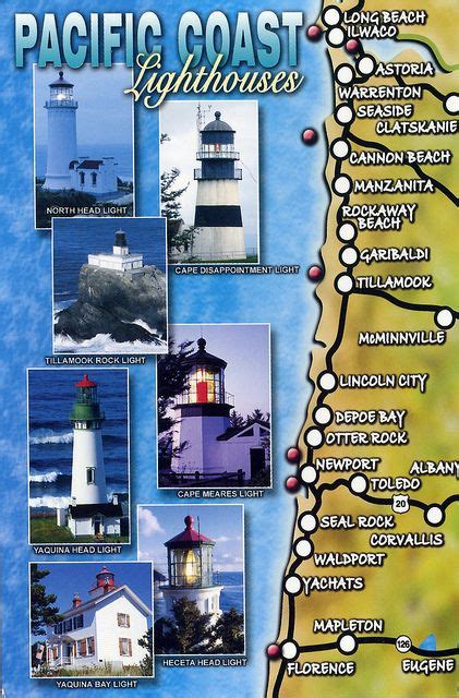 Pacific Coast Lighthouses, USA | Lighthouse travel, Lighthouse tours ...