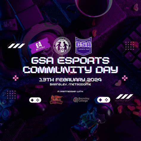 ESPORTS COMMUNITY DAY, Barnsley Metrodome, 13 February 2024 | AllEvents