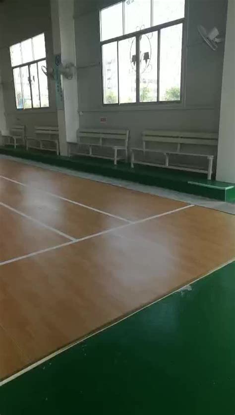 Indoor Vinyl Sports Flooring For Basketball Court Pvc Maple Wood Flooring - Buy Vinyl Sports ...