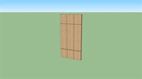 wall panel | 3D Warehouse 3d Warehouse, Hanging Wall Art, Wood Paneling, Accent Wall, Sketchup ...