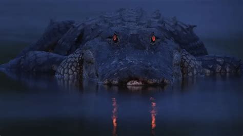 Why do the eyes of alligators glow bright red in the dark? - Strange Sounds