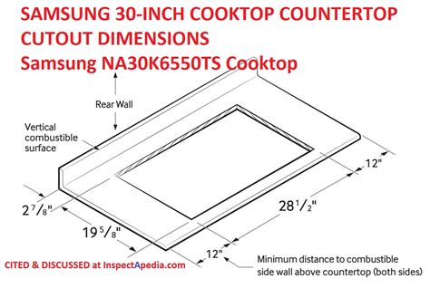 Gas Cooktop Measurements Make these measurements before buying a cooktop & again before ...