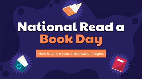 National Read a Book Day | Google Slides & PowerPoint