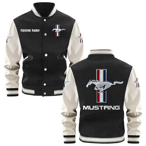 Ford Mustang Varsity Jacket, Baseball jacket, Letterman Jacket ...