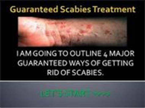 Scabies Treatment - Assignment Point