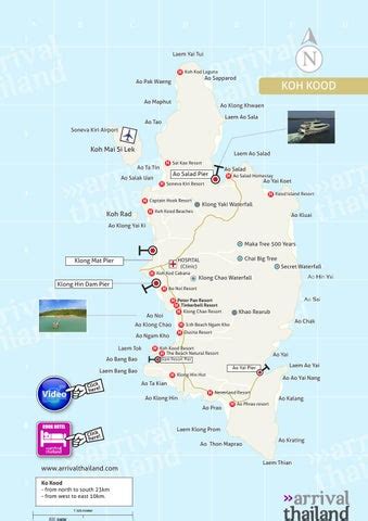 Arrival Thailand Koh Kood map by Arrival Thailand - Issuu