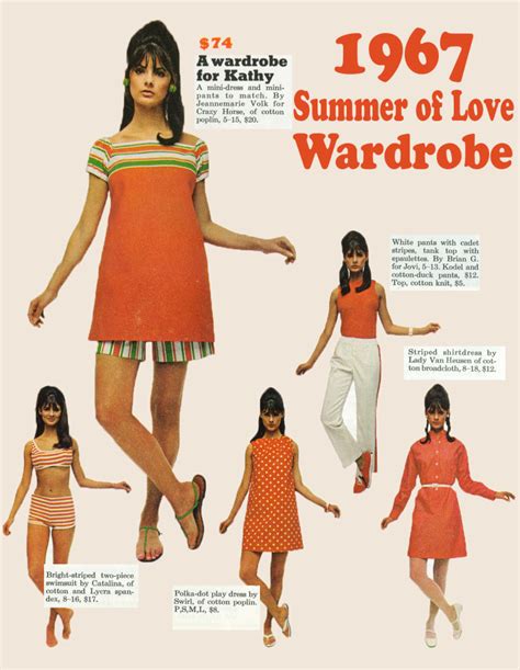 1967 Summer of Love Wardrobe Inspiration. - Glamour Daze