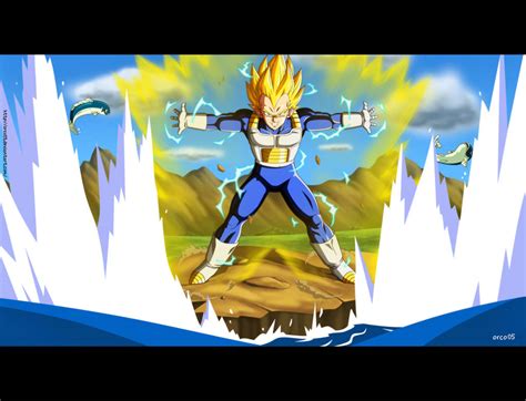 Vegeta's Final Flash by orco05 on DeviantArt