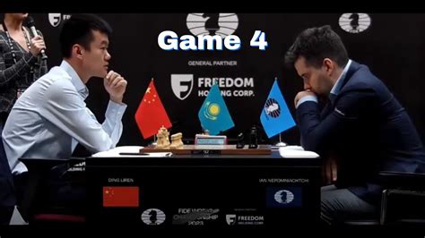 Game 4 | Ding Liren vs Ian Nepomniachtchi: World Championship Match 2023 - YouTube