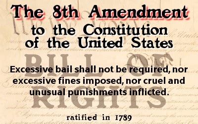 8th Amendment to the U.S. Constitution | By the People For the People…