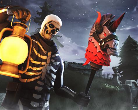 1280x1024 Skull Trooper Fortnite Season 6 4K 1280x1024 Resolution HD 4k ...