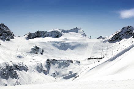 Ski Area of Sölden Tirol Austria