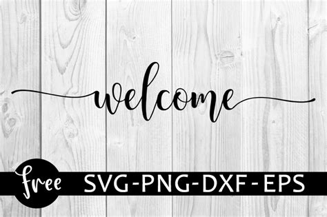 Welcome svg free, new home sign svg, sign svg, instant download, silhouette cameo, shirt design ...