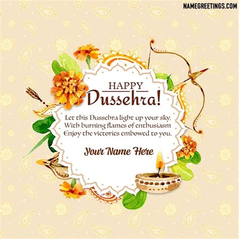 Happy Dussehra Greeting Card - Free Vector Download 2020