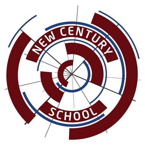 New Century School Logo - junebird creative