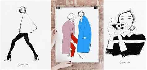 Posters-Art-prints-illustrations-Garance-Doré- La Seinographe