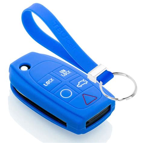 Volvo Car key cover Blue - CarkeyCover.com