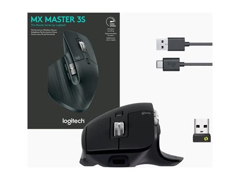 Logitech MX Master 3S - Wireless Performance Mouse with Ultra-fast Scrolling, Ergo, 8K DPI ...