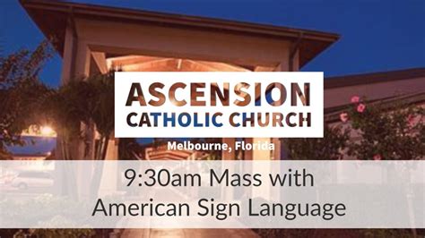 Watch Mass Online | Ascension Catholic Community