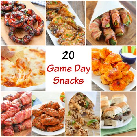 20 Game Day Snacks - Kirbie's Cravings